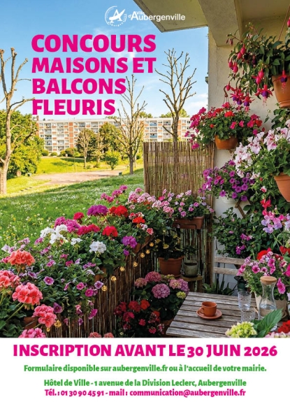 Concours maison et balcons fleuris
