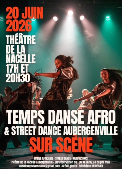 Temps danse afro & Street Dance Aubergenville sur Scène