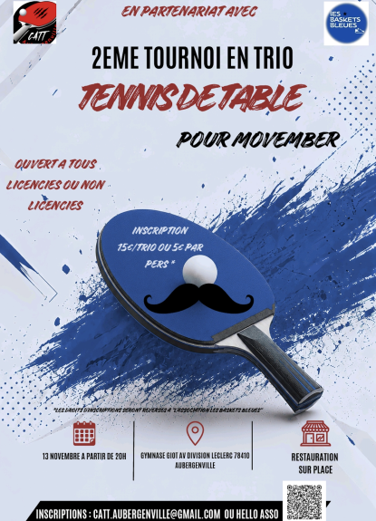 affiche tournois