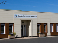 Centre technique municipal vu de l'extérieur