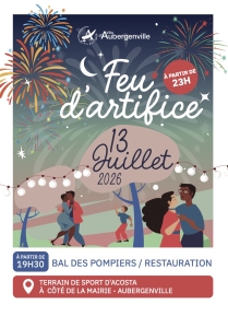 Feu d'artifice 2026