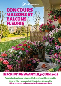 Concours maison et balcons fleuris