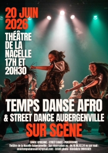 Temps danse afro & Street Dance Aubergenville sur Scène