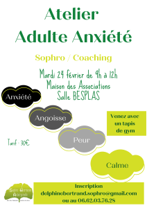 atelier anxiété
