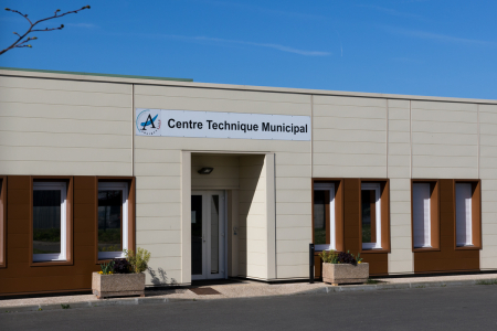 Centre technique municipal vu de l'extérieur