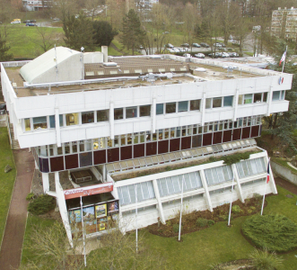 Mairie vue du ciel