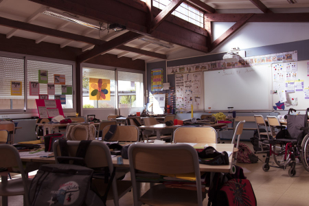 École élémentaire Louis Pergaud intérieur de classe