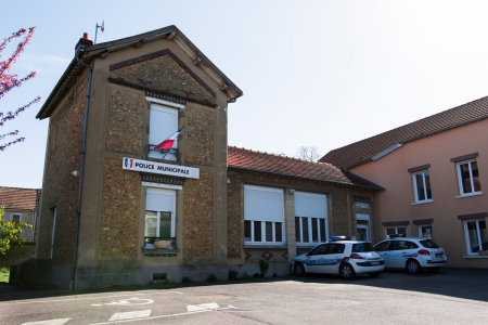 Police municipale devanture
