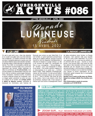 AUBER ACTUS #86