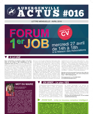 Auber Actus n°16