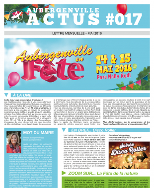 Auber Actus n°17