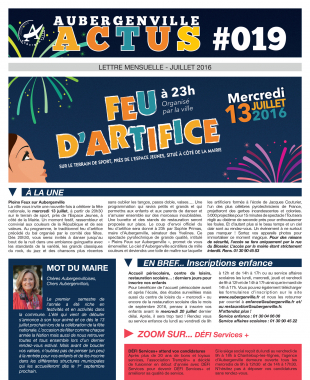 Auber Actus n°19