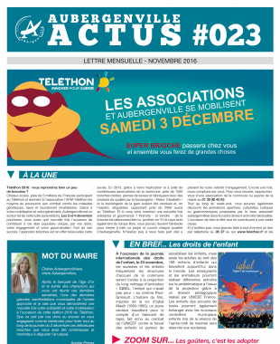 Auber Actus n°23