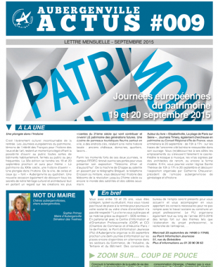 Auber Actus n°9