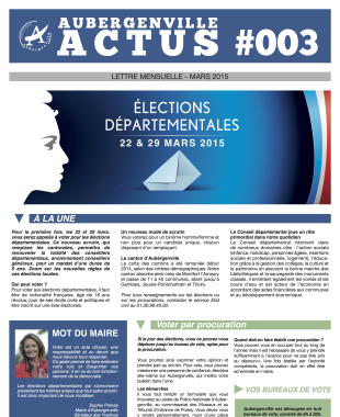 Auber Actus #3