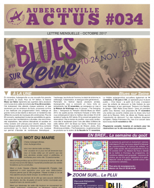 Aubergenville Actus #34