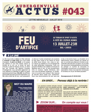 AUBER ACTUS #43 
