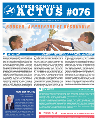 Aubergenville Actus # 76